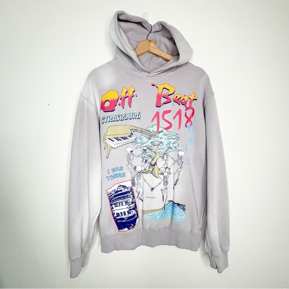 Jungles Off Beat Strasbourg 1518 Hoodie Size M EUC